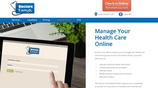 
                            1. Patient Portal | Doctors Care - Your Doctors Care Patient Portal