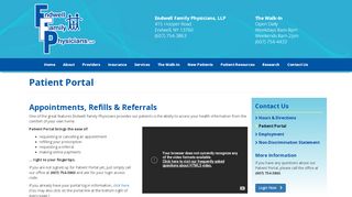 
                            1. Patient Portal - Endwell Family Physicians - Efp Portal Login