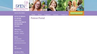 
                            1. Patient Portal - Faben OBGYN - Faben Patient Portal