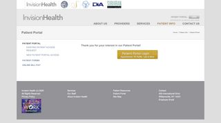 
                            1. Patient Portal for New & Existing Patients - Invision Health - Invision Health Patient Portal