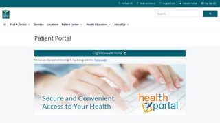 
                            1. Patient Portal - HCA Midwest Physicians - Centerpoint Physicians Group Patient Portal