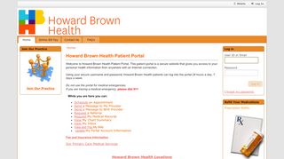 Patient Portal - Howard Brown Patient Portal
