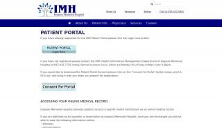 
                            4. Patient Portal - Iroquois Memorial Hospital - Cpsi Patient Portal