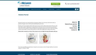 
                            5. Patient Portal | lapeercmc - McLaren Health Care - Lapeer Medical Associates Patient Portal