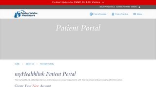 
                            9. Patient Portal Lewiston, Maine (ME), Central Maine HealthCare - My Intermed Portal Portal