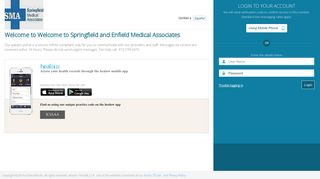 
                            5. Patient Portal Login - Eclinicalweb.com - Springfield Medical Patient Portal
