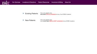 
                            1. Patient Portal - Login - Elizabeth Wende Patient Portal