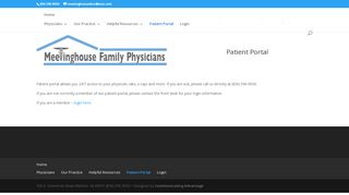 
                            1. Patient Portal | MeetingHouse Family Physicians - Meetinghouse Family Physicians Portal