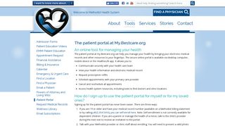 
                            7. Patient Portal | Methodist Health System - Omaha - Methodist Healthcare Org Portal