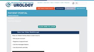 
                            6. Patient Portal – Michigan Institute of Urology - Miu Portal