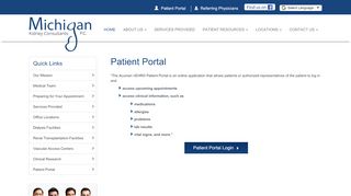 
Patient Portal - Michigan Kidney Consultants
