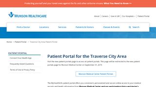 
                            7. Patient Portal| Munson Medical Center I Munson Healthcare I ... - X Traverse Portal