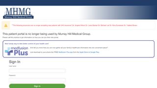 
                            1. Patient Portal - Murray Hill Medical Group - Medfusion - Murray Hill Medical Group Portal