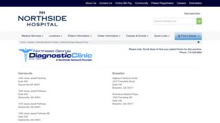 Patient Portal | North Georgia Diagnostic Clinic - Gainesville - Diagnostic Clinic Portal