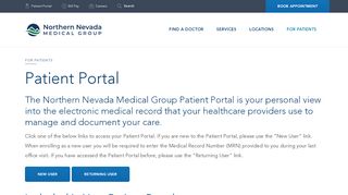 
                            1. Patient Portal | Northern Nevada Medical Group - Northern Nevada Medical Group Patient Portal
