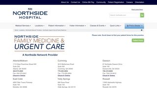 
                            4. Patient Portal - Northside Family Medicine and Urgent Care - Www Northsidehospital Com Patient Portal
