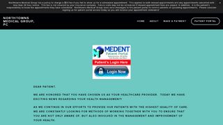 
                            1. Patient Portal — Northtowns Medical Group, PC - Northtowns Medical Patient Portal
