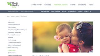 Patient Portal | Patients & Visitors - Merit Health Wesley - Wesley Portal Portal