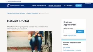 
                            8. Patient Portal | Planned Parenthood of Illinois - Planned Parenthood Patient Portal