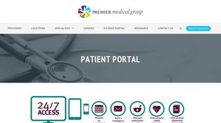 
                            8. Patient Portal - Premier Medical Group - Greenway Medical Associates Patient Portal