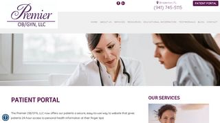 
                            1. Patient Portal - Premier OB/GYN, LLC - Premier Obgyn Patient Portal