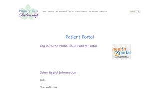 
Patient Portal — Primary Care Partnership
