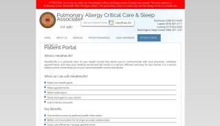 
                            7. Patient Portal - Pulmonary Allergy Critical Care & Sleep Associates - Lapeer Medical Associates Patient Portal