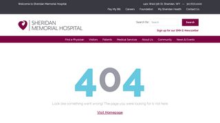 
                            1. Patient Portal | Sheridan Memorial Hospital in Sheridan, WY - Sheridan Memorial Hospital Patient Portal