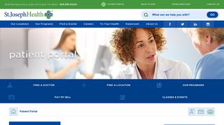 
                            2. Patient Portal | St. Joseph Health - St Joseph Regional Medical Center Patient Portal