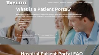 
                            4. Patient Portal - Taylor Regional Hospital - Taylor County Hospital Patient Portal