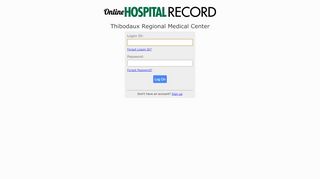 
                            2. Patient Portal - Thibodaux Regional Medical Center - Thibodaux Regional Medical Center Patient Portal