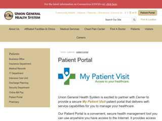 
Patient Portal | Union General Hospital
