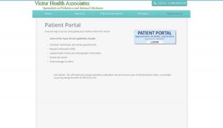 
                            1. Patient Portal - Victor Health Associates - Victor Health Associates Patient Portal