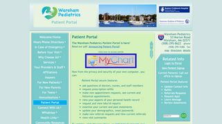 
                            1. Patient Portal | Wareham Pediatrics | Serving Massachusetts Cape ... - Wareham Pediatrics Patient Portal