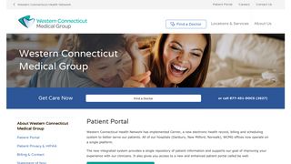 
                            5. Patient Portal - Western Connecticut Medical Group - West Brookfield Family Practice Patient Portal