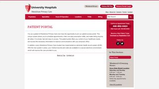 
                            5. Patient Portal - Westshore Primary Care - West Shore Medical Center Patient Portal