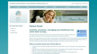 
                            5. Patient Portal - Women Gynecology and Childbirth Associates, P.C. - Ob Gyn Associates Valparaiso Patient Portal