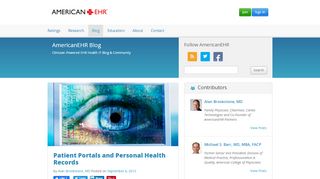 
                            6. Patient Portals and Personal Health Records | AmericanEHR - North Shore Lij Patient Portal