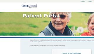
                            5. Patient Portals - Gibson General Hospital - Gibson Area Hospital Patient Portal