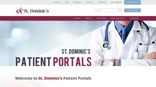 
                            1. Patient Portals - St. Dominic Hospital - St Doms Portal