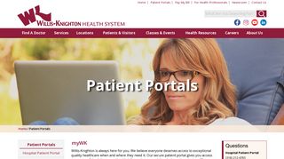 
                            4. Patient Portals - Willis-Knighton Health System - Shreveport - Bossier ... - Willis Knighton Employee Portal