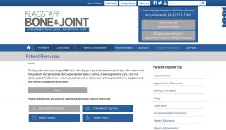 
                            1. Patient Resources | Flagstaff Bone & Joint | Orthopedic Surgeon ... - Flagstaff Bone And Joint Patient Portal