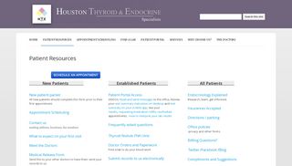 Patient Resources - Houston Thyroid and Endocrine Specialists - Dr Jogi Patient Portal