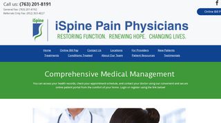 
                            1. Patient Resources - iSpine Pain Physicians - Ispine Patient Portal