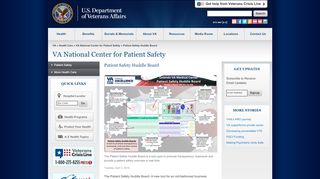
                            6. Patient Safety Huddle Board - National Center for Patient Safety - Vets Now Huddle Login