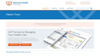 
                            8. Patient Tools Portal | OBGYN | Healthcare for Women - Care New England Portal
