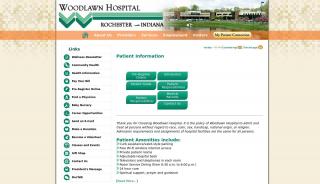 
                            1. Patient - Woodlawn Hospital (Rochester, Indiana - Fulton County) - Woodlawn Hospital Patient Portal