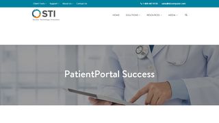 
PatientPortal Success - STI
