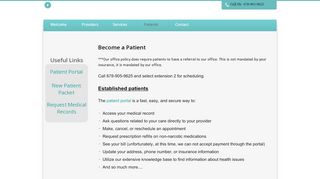 
                            1. Patients - Alcovy Neurology - Alcovy Neurology Patient Portal