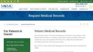 
                            9. Patients & Guests | Mid-Columbia Medical Center - Cc Mychart Portal